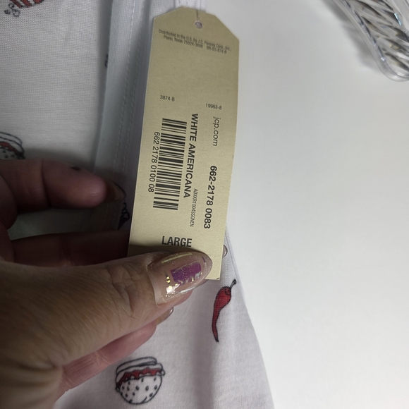 Arizona Jean CO Women's 4th Of JULY Racerback Tank Top Size Large - Picture 8 of 15